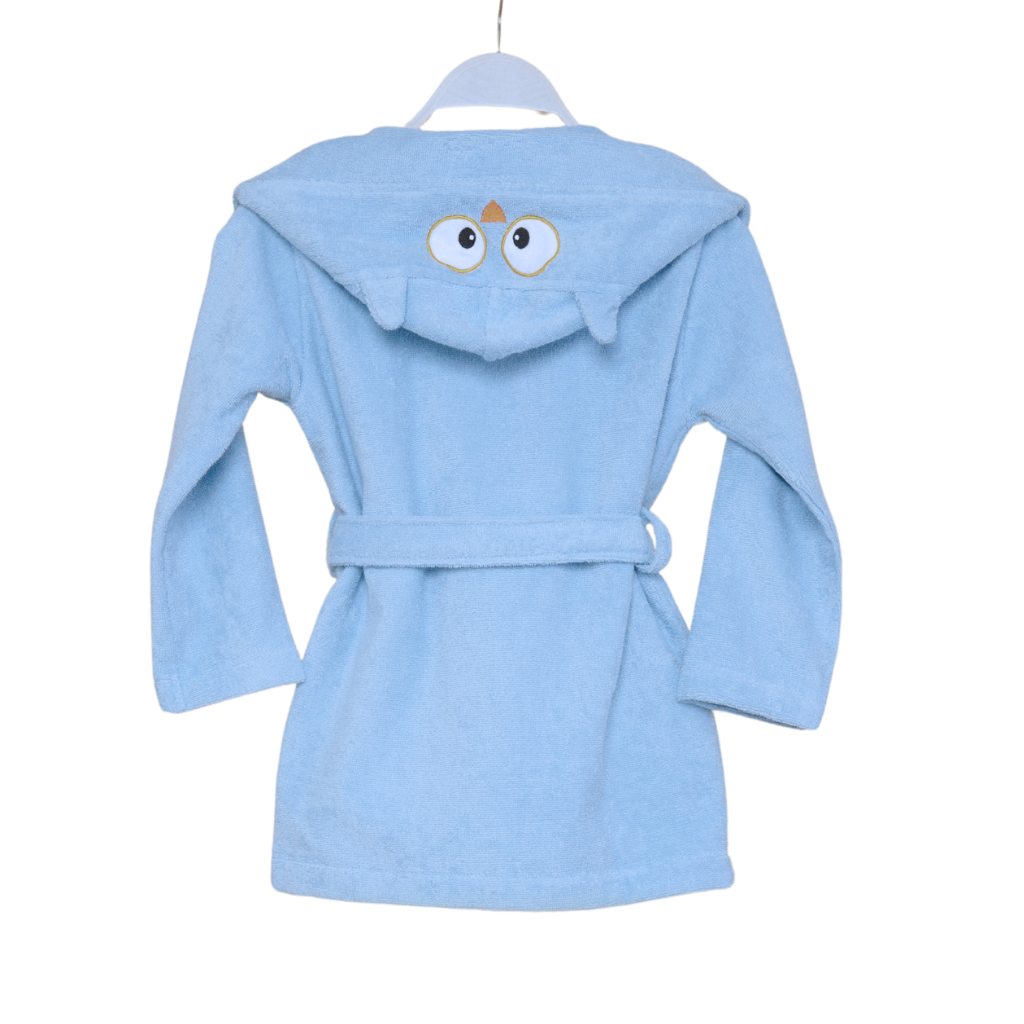 Owl Bademantel light blue / Größe  2/4