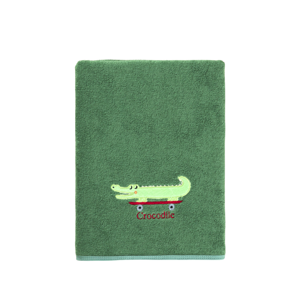 Crocodile Tücher grass green / Größe  070100