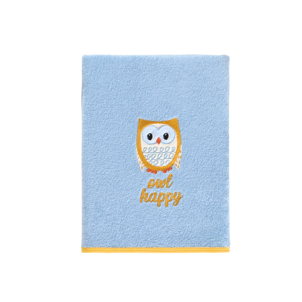 Owl Tücher light blue / Größe  70/130
