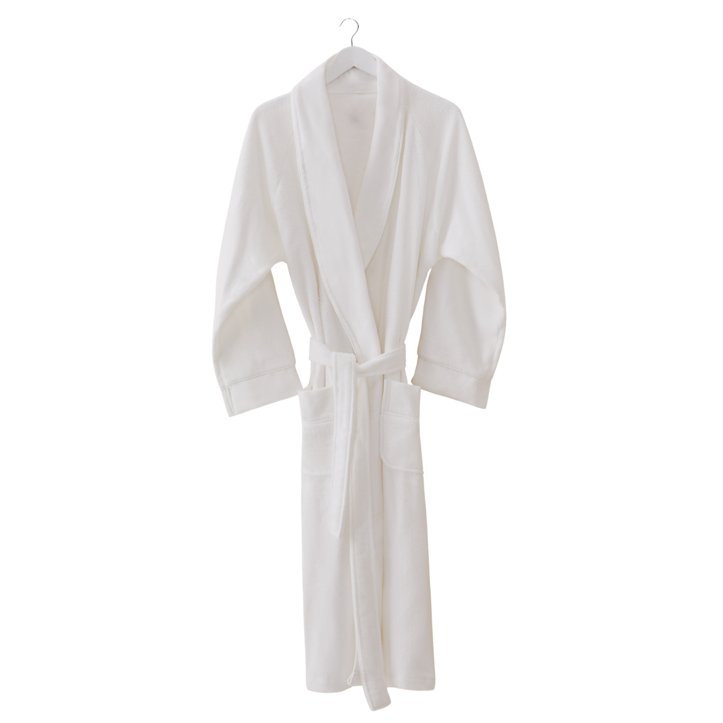 FRESH Bademantel white / Größe  L