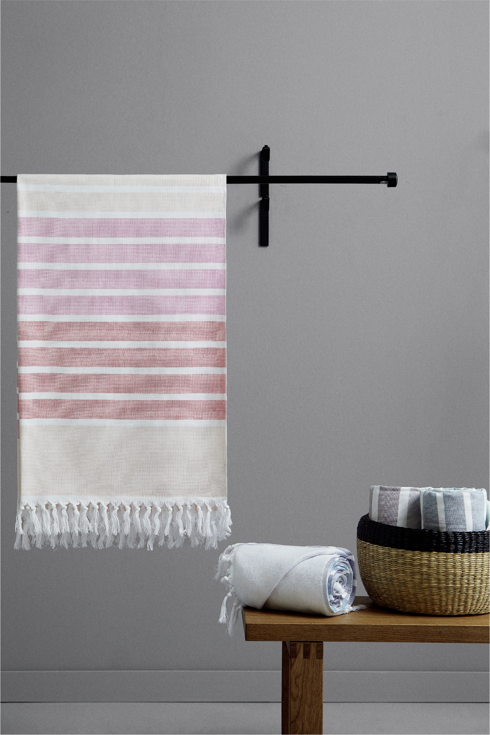 MAI Strandtuch pink / Größe  100/178