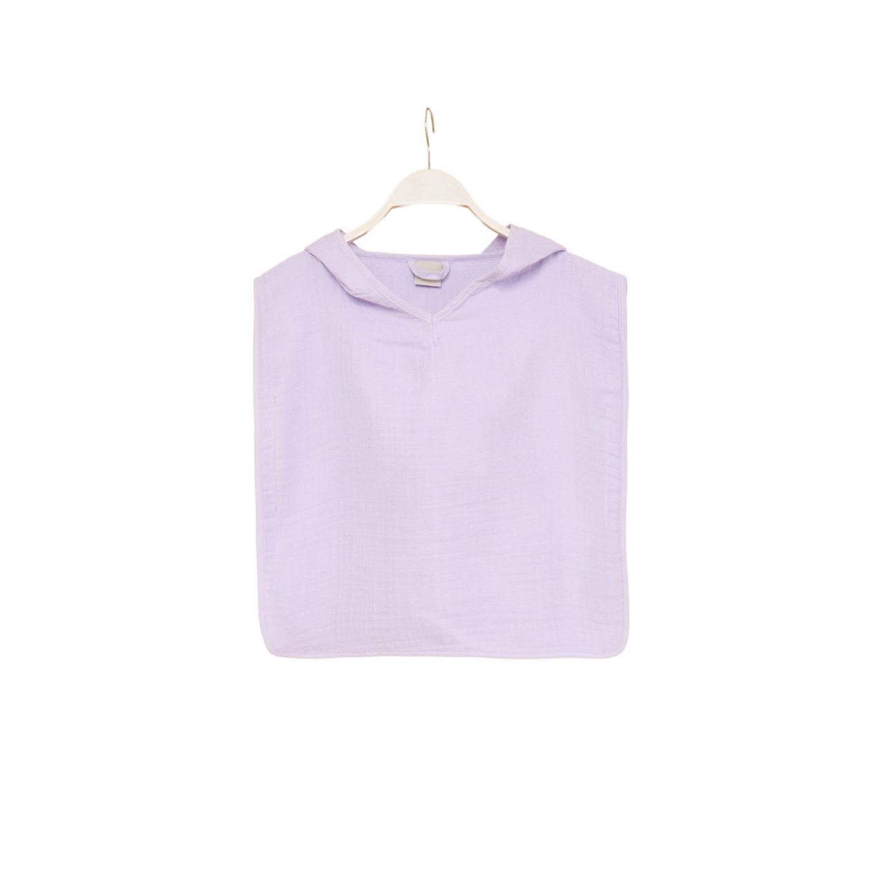 Muslin Poncho lavender / Größe  one size