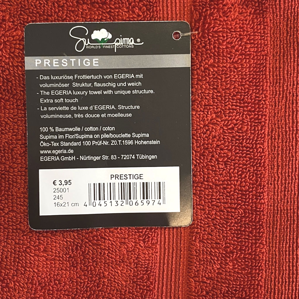 Prestige red pepper / Größe  16/21