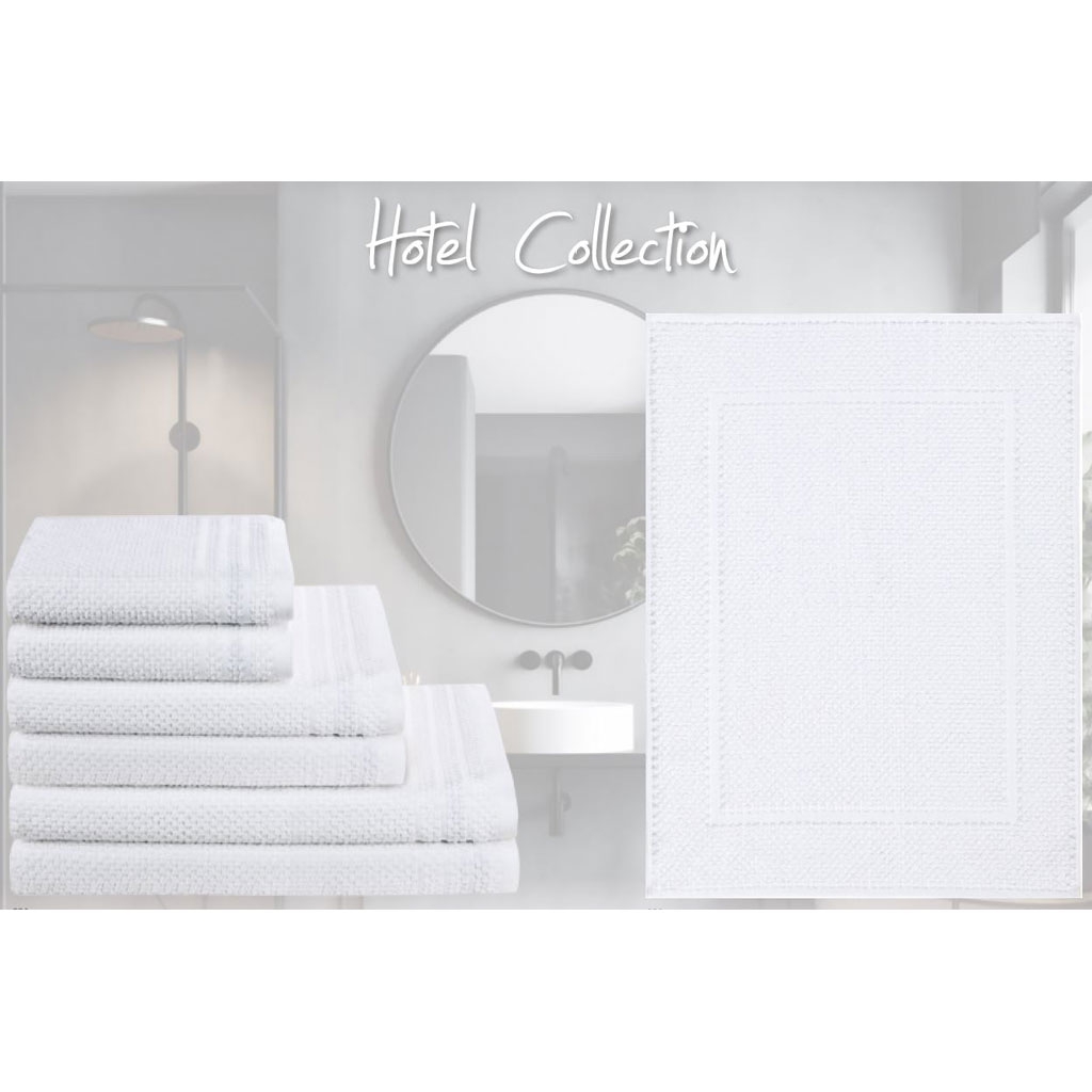 Hotel Collection Badvorlage white / Größe  50/70