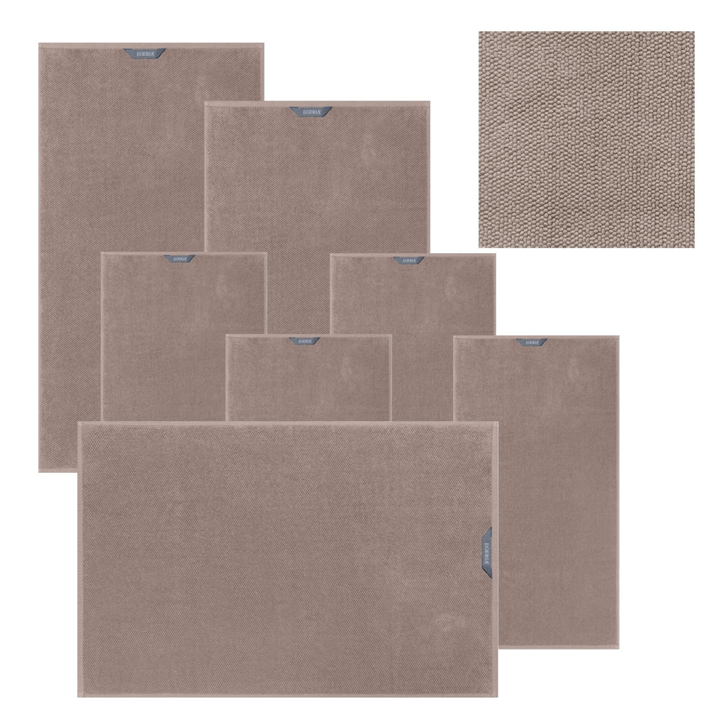 Boston Set taupe 7-teilig