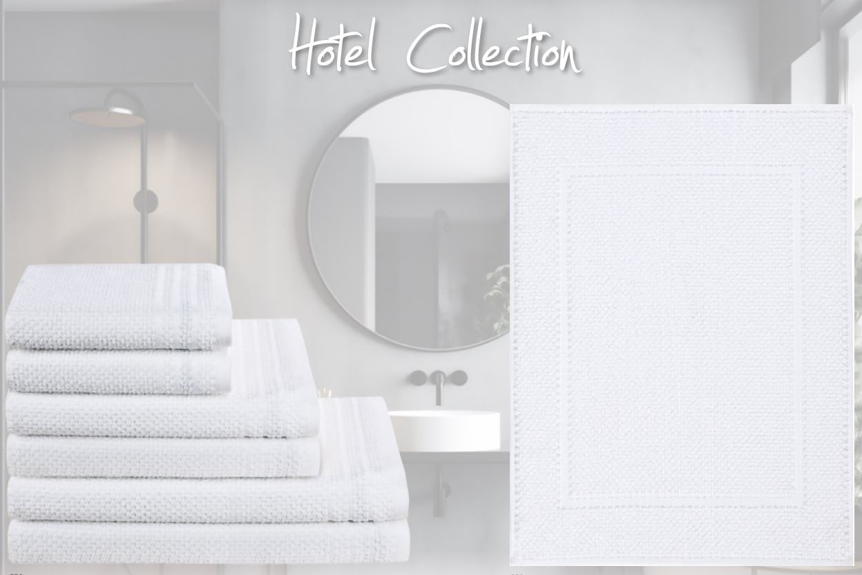 Hotel Collection white / Größe  50/100
